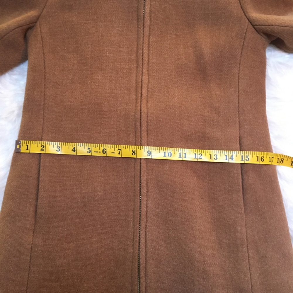 NWT J. Crew Italian stadium cloth wool coat 2P - Picture 7 of 8